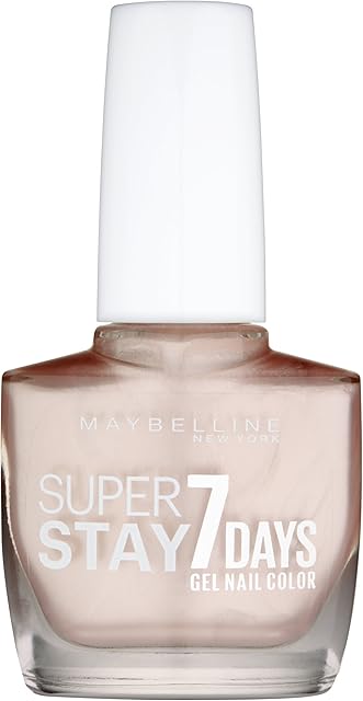 Maybelline New York Lakier do paznokci Superstay 7 Days City Nudes 892 dusted pearl, 1 opakowanie (1 x 10 ml)