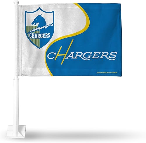 Miniatura 160 de Rico Industries NFL - Bandera de doble cara para automóvil, accesorio para auto B07NHSRDX2