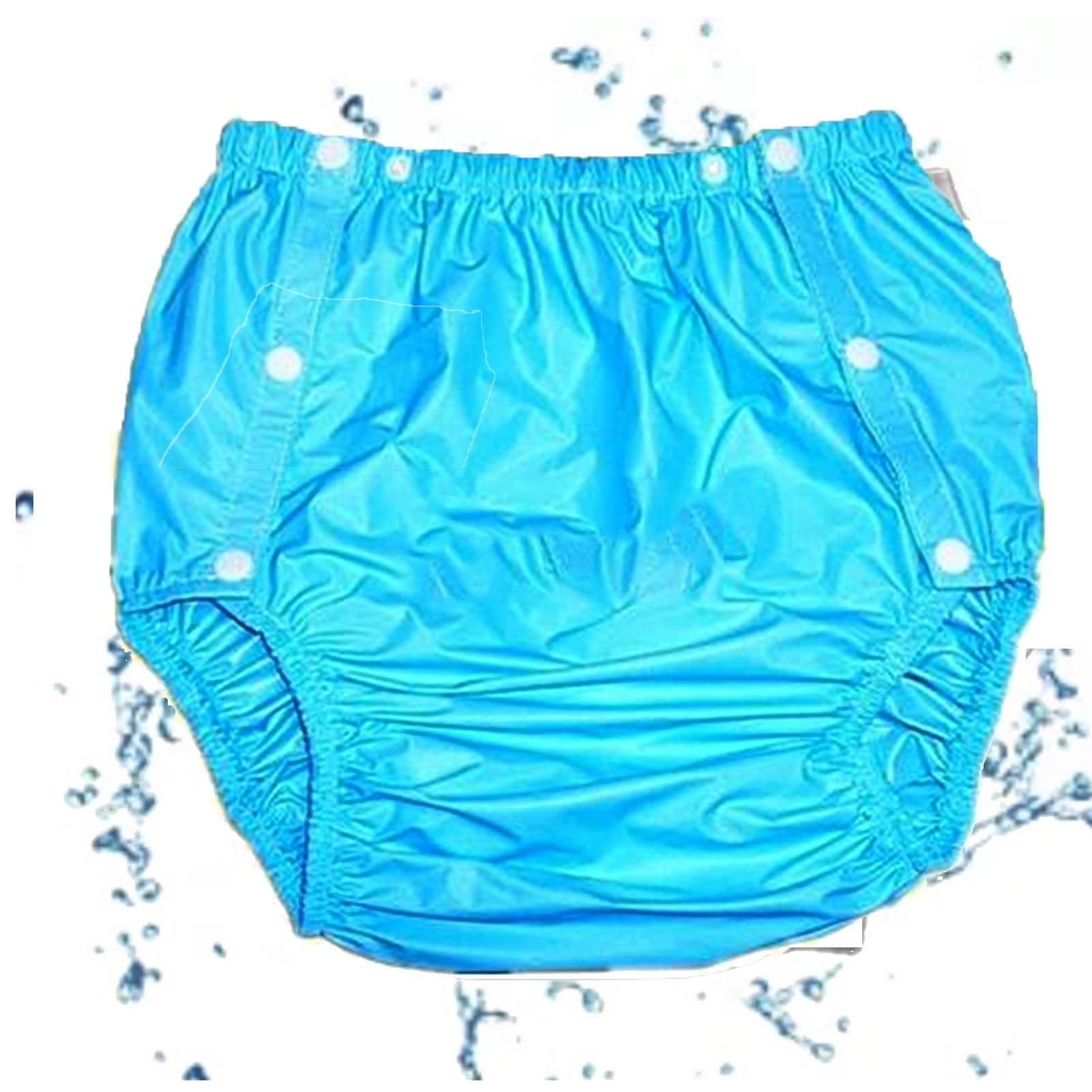Men's Incontinence Pants Adult Washable Shorts Male Waterproof Pants,L-2xl (Size : Medium)
