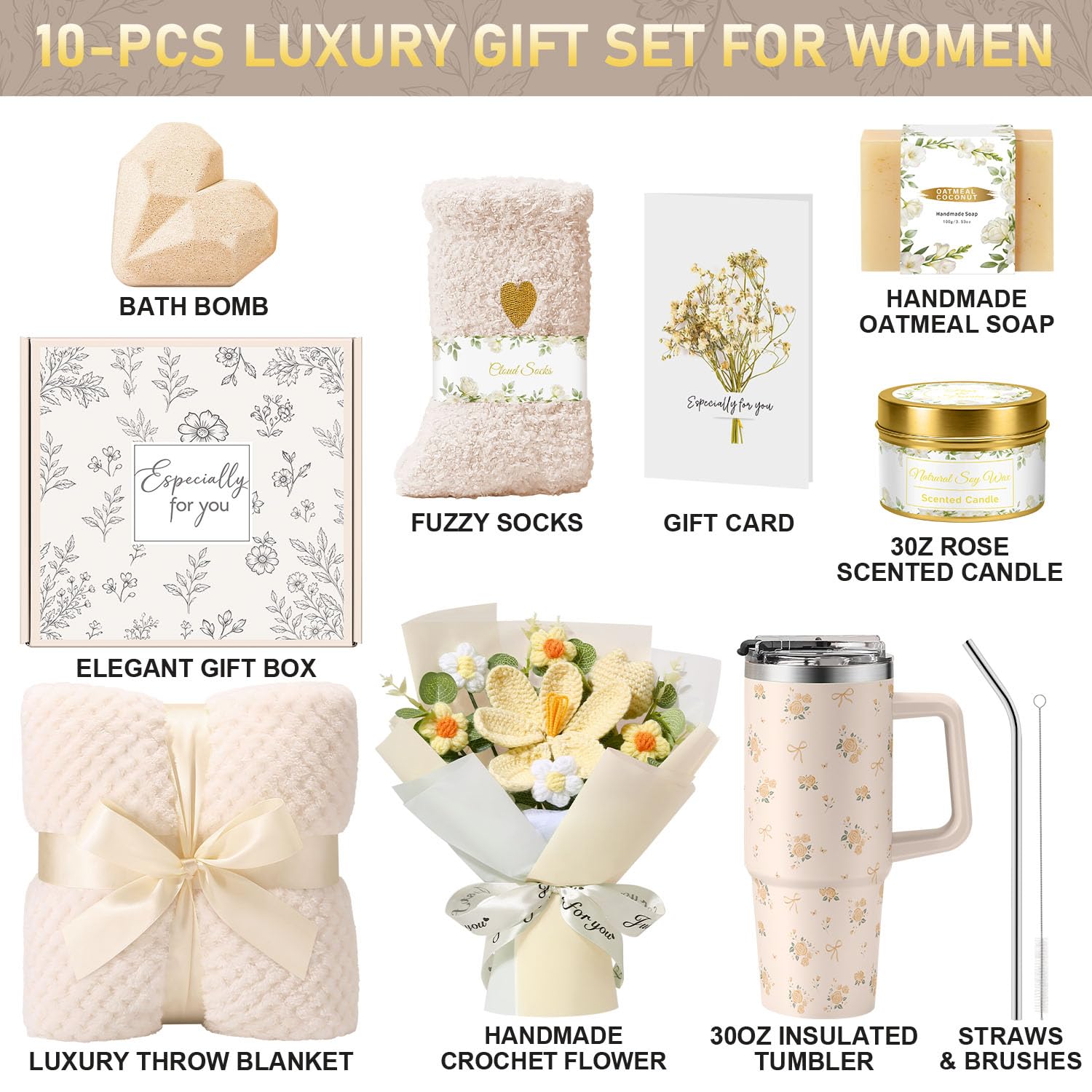 Birthday Gifts for Women - Self Care Spa Set -2 Birthday Gifts for Women - Self Care Spa Set -2