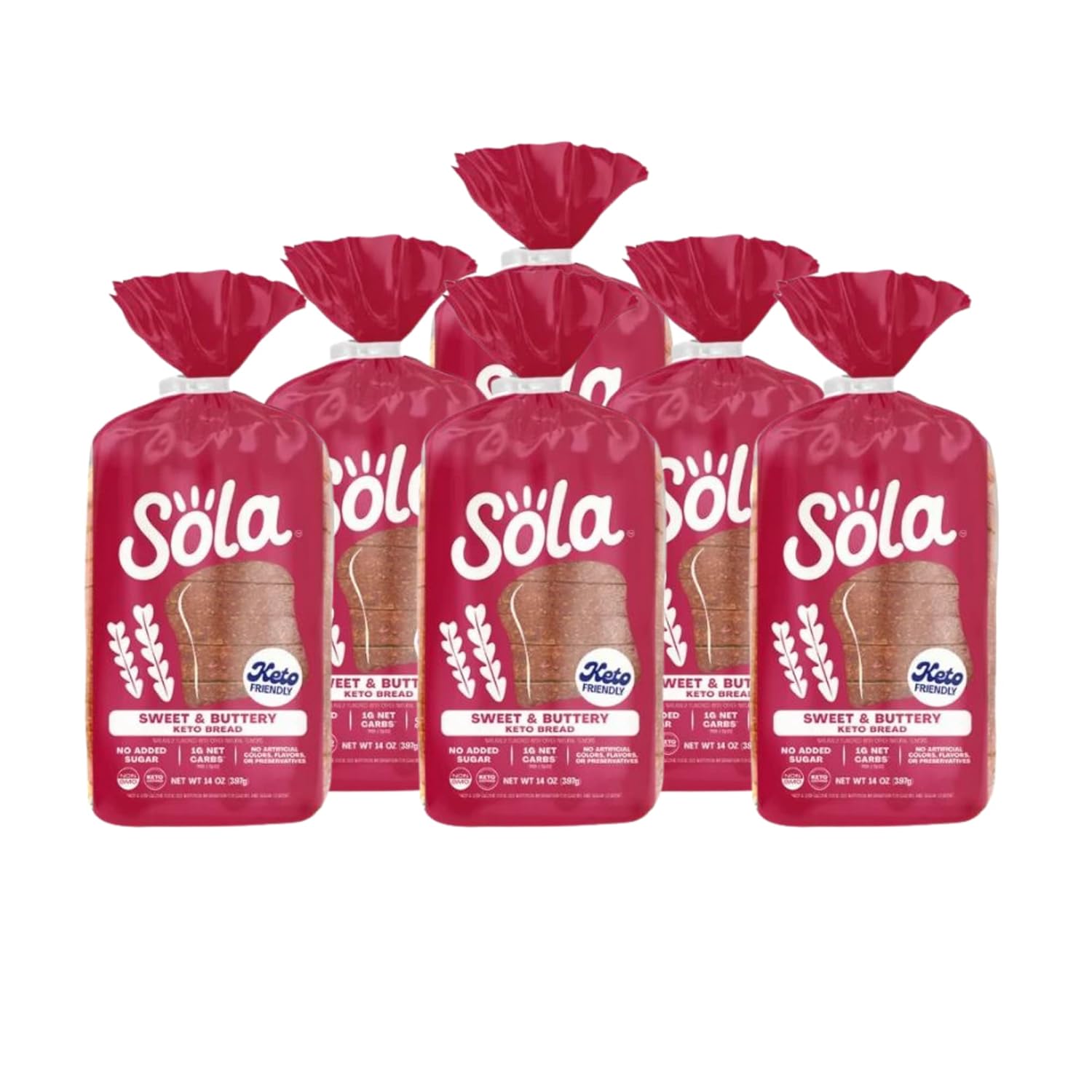 Sola Sweet and Buttery Wheat Bread - 6pack