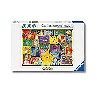 Ravensburger Puzzle Pokemon 2000 Pezzi – Puzzle Adulti +14 anni