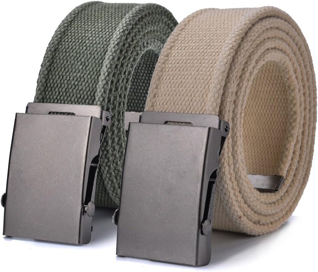 Canvas Belt Military Tactical Waist Web Belt