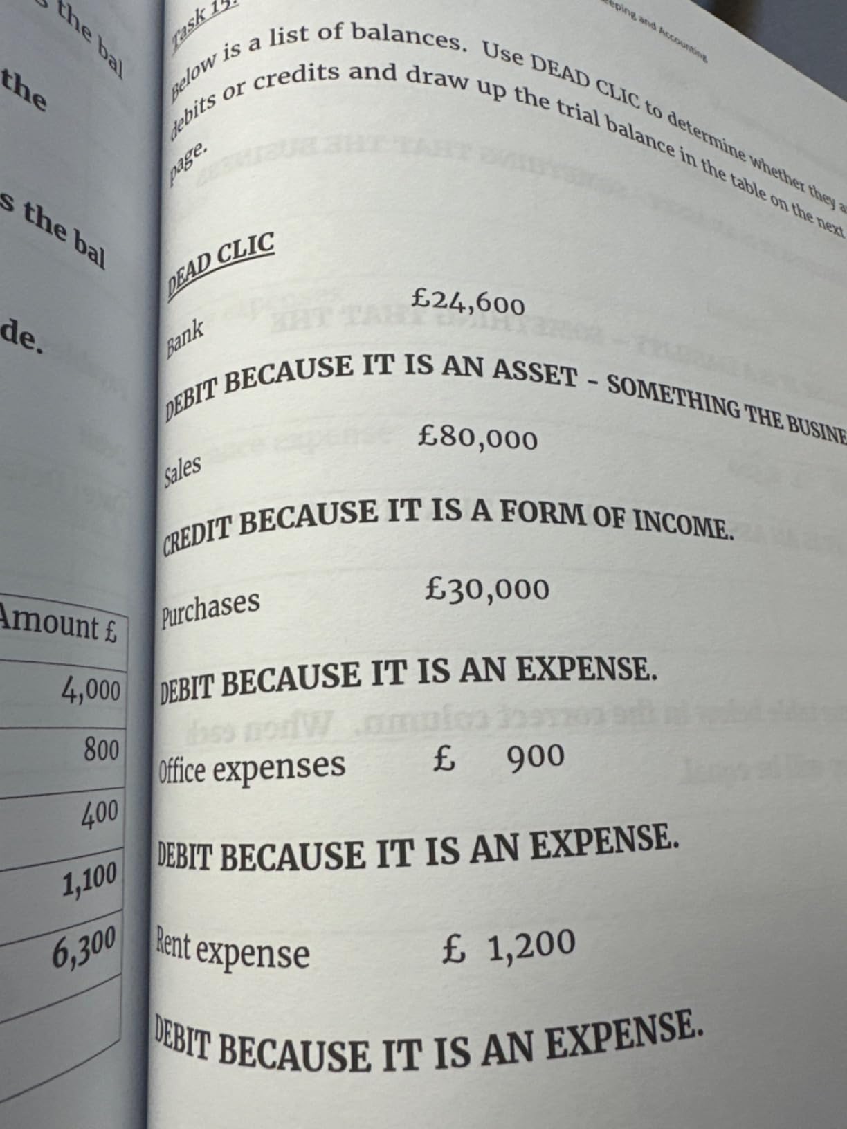 A Beginner's Guide to Bookkeeping and Accounting: Workbook : Clarke ...