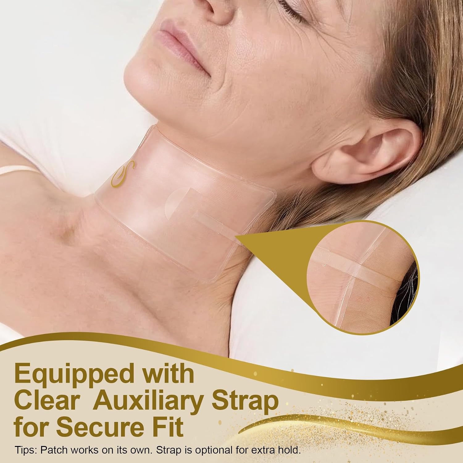 Neck Wrinkle Patches 4 Pack, 40 Day Supply image 3