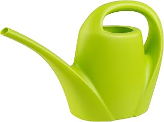 greemotion Watering Can, Light Green, 1.5L, for Room and Balcony Plants | Stylish plastic watering can with practical spout, for room, balcony and vegetable plants