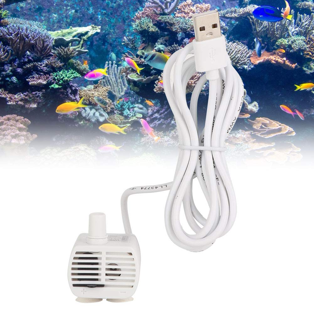 Usb 2415 4 Mini Pompa Zatapialna Wodna do Akwarium - Micro Usb Wasserpumpe - Dozownik do Wody dla Zwierząt