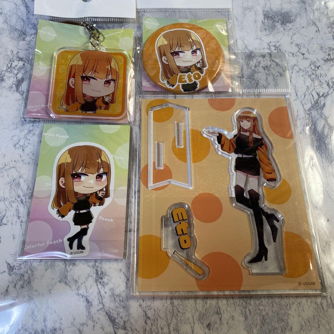 Amazon.co.jp: カラフルピーチ からぴち えと アクスタ アクキー
