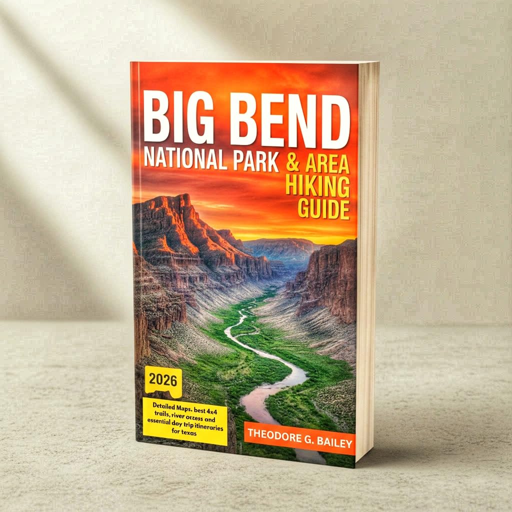 Big Bend National Park & Area Hiking Guide 2026: Detailed maps, best 4×4 trails, river access, and essential day trip itineraries for Texas (The Smart Backpacker’s Guides Book 3)
