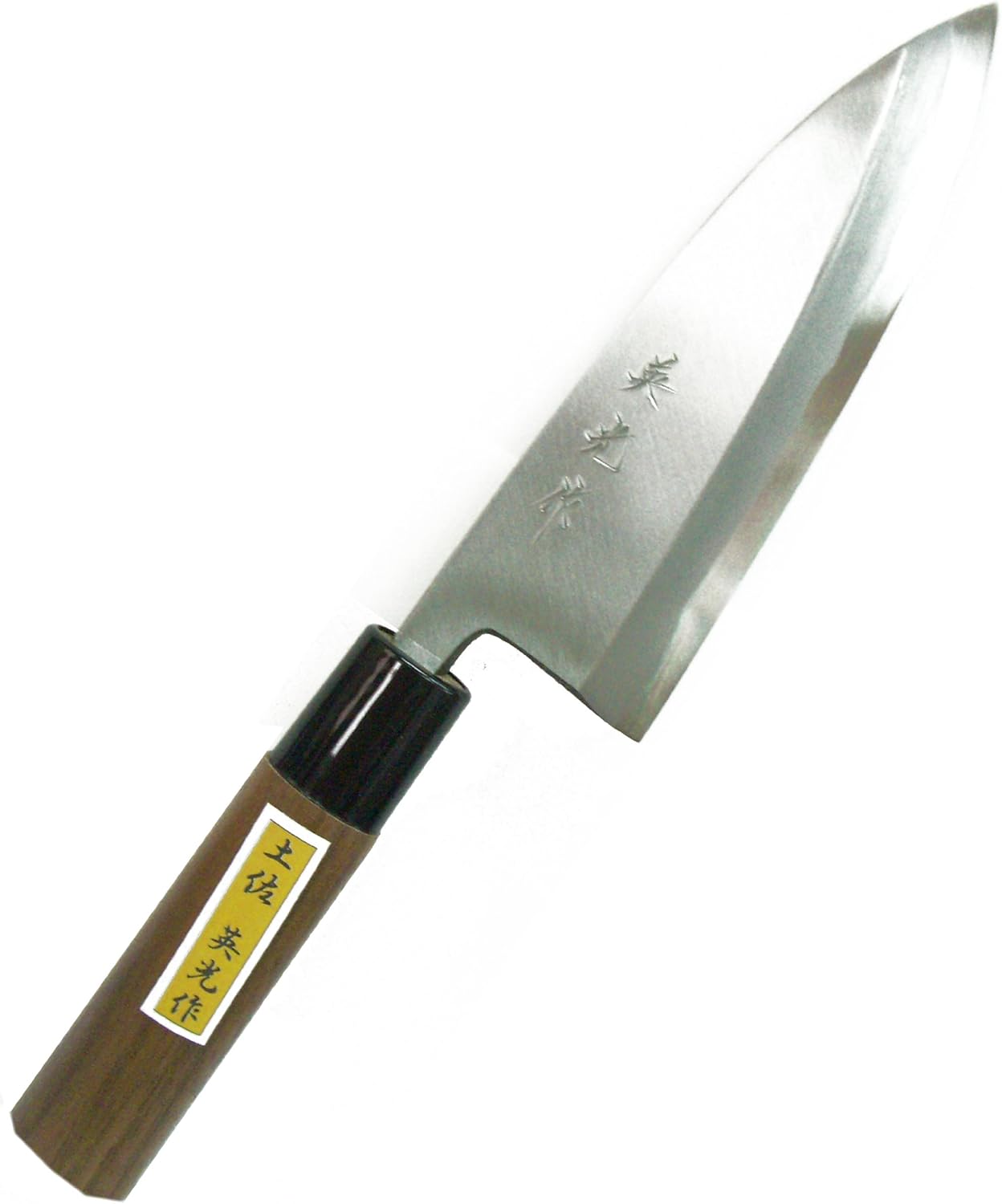 Tosa Knife, Scabbard, Single Edged, Blue Steel, No. 2, 5.3 inches (135 mm)