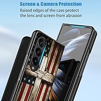 Vista 5 de Funda para teléfono Samsung Galaxy Z Fold 3, Slim Fit Hard PC a prueba de golpes, antiarañazos, plegable, funda protectora para Samsung Galaxy Z