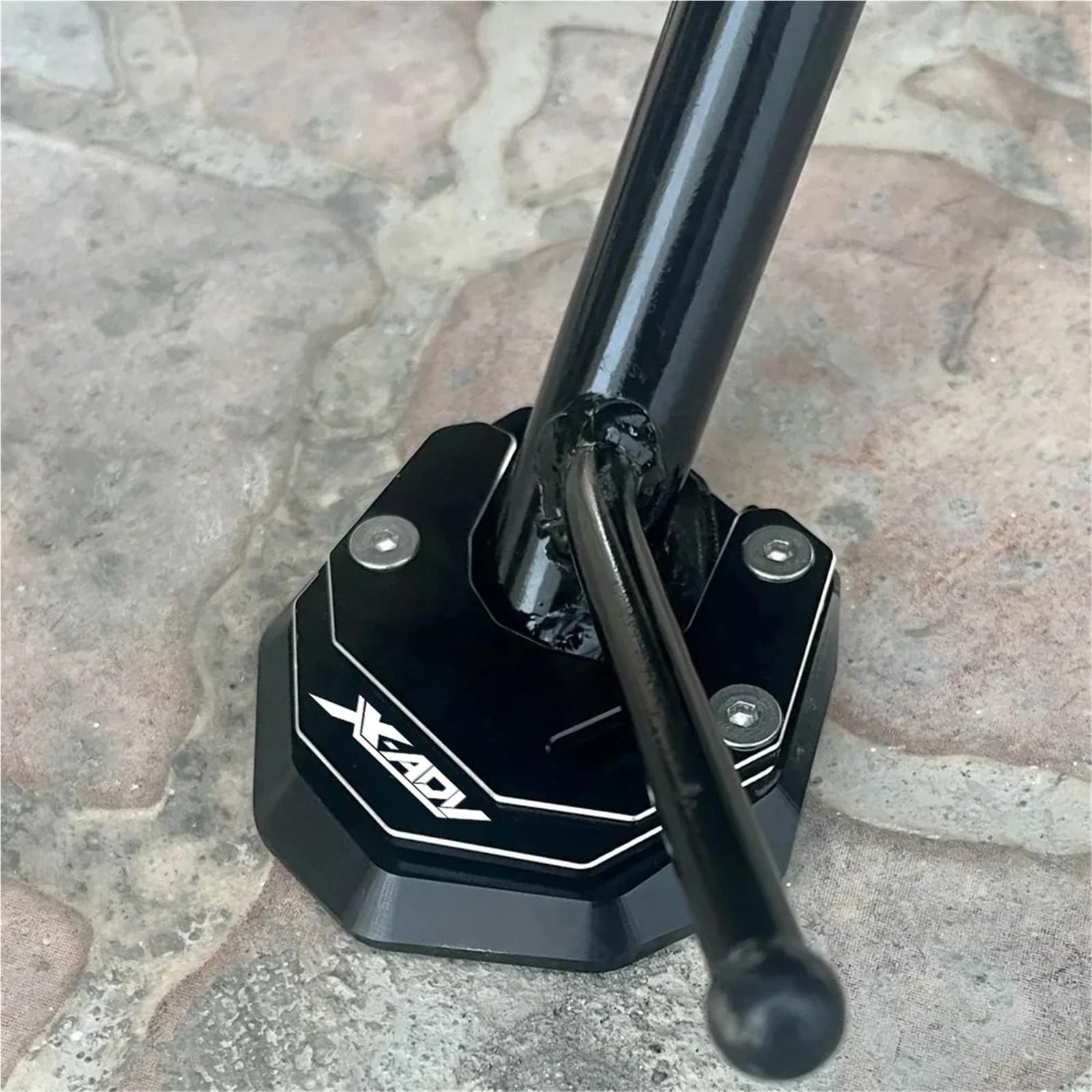 Per Honda X-ADV 750 (2017-2020) X-ADV 750 (2021-2026) Accessori Moto Portachiavi Cavalletto Laterale Cavalletto Ingranditore Cuscino Di Estensione(A 21-26 Red)