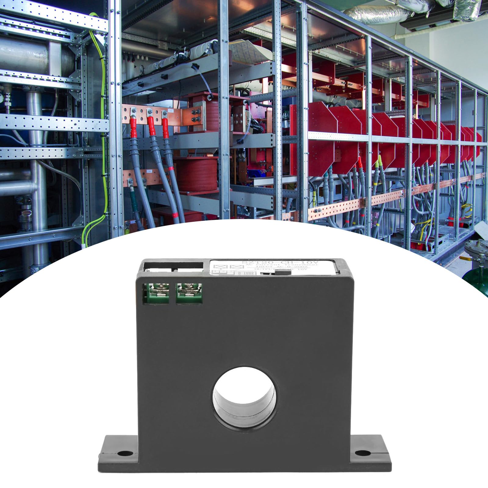 Wechselstromwandler, DC 0-10V Wechselstrom Transmitter Stromerfassungsschalter, Stromtransmitter Wandler Überlastschutz AC 0-200A Ausgang SZT20-C H-10V für den industriellen Heimgebrauch