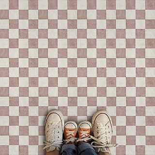 Alwayspon 12x12inchx10Pcs Peel and Stick Floor Tiles, Waterproof Non-Sli...