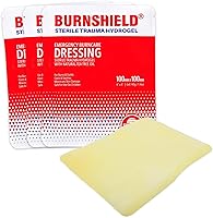 Vista 1 de Burnshield Aderezo para quemaduras de 4 x 4 pulgadas, estéril, 3