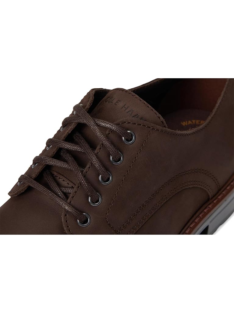 Brown Cole Haan Chamberlin Grand Plain Toe Oxfords
