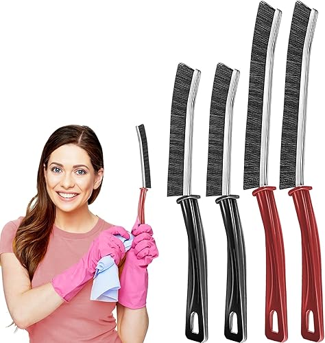 Cepillo de limpieza de hendiduras de cerdas duras, cepillo de limpieza de hendiduras, nuevos cepillos de limpieza de cerdas duras para uso