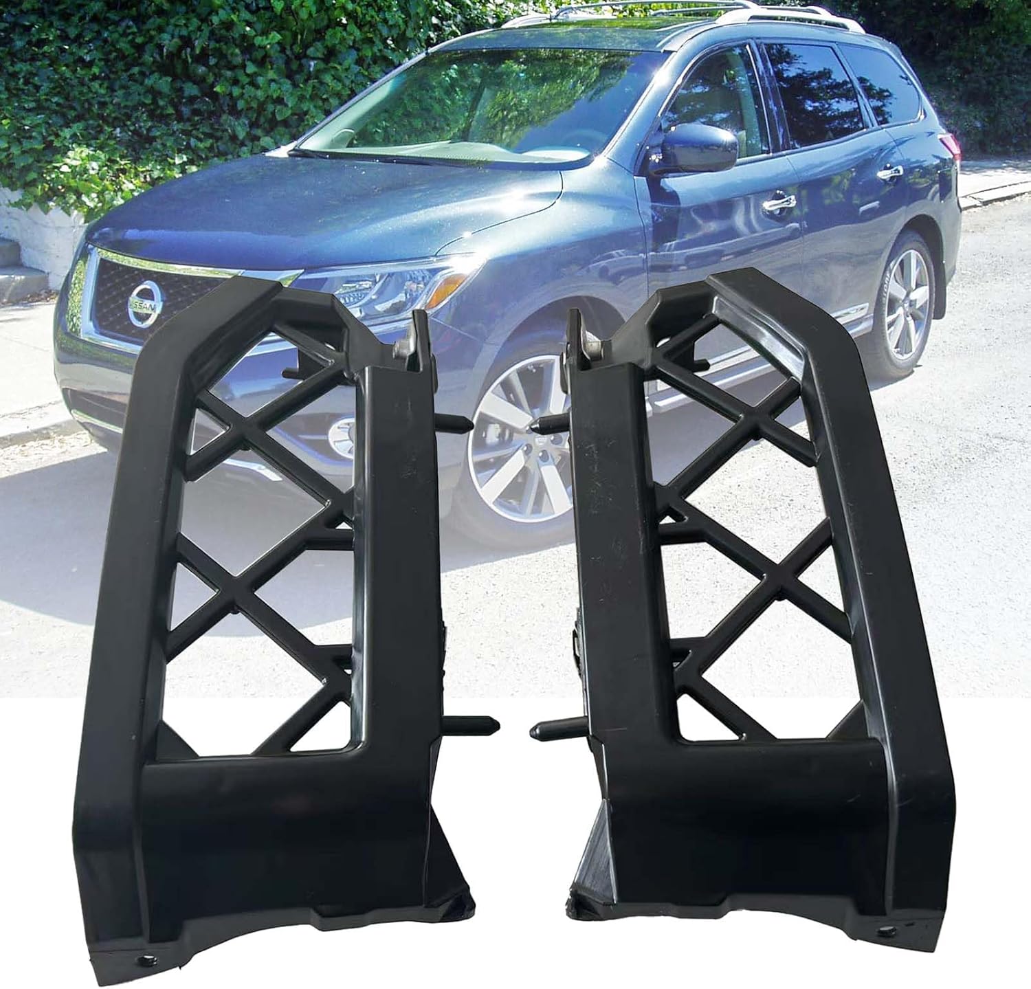 62223EA500 62222EA500 Front Bumper Bracket Retainer Bumper Holder Fits for Pathfinder 2005-2021 62223-EA500 62222-EA500 PCS Left and Right Side