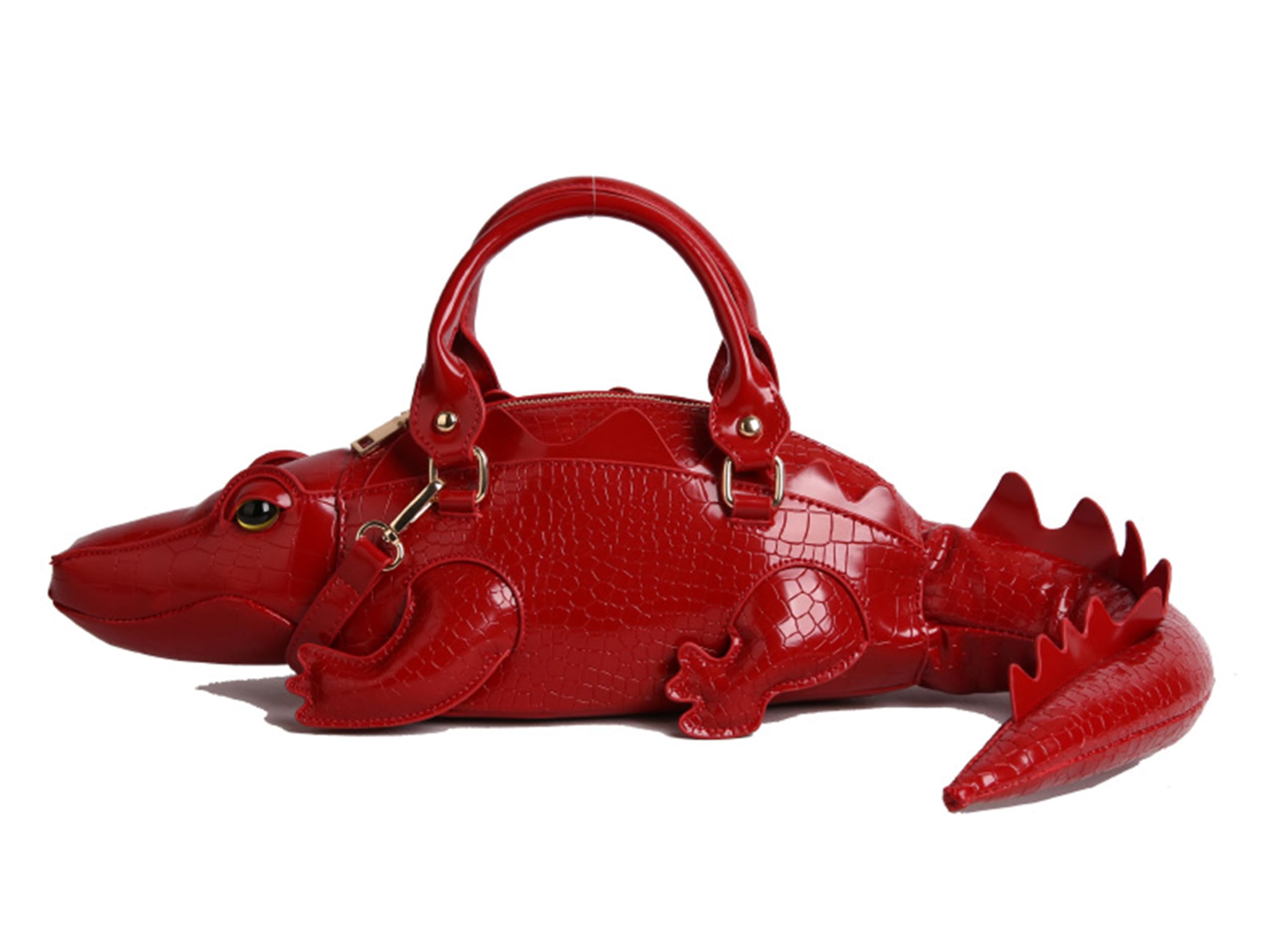 bolsa cruzada con cremallera linda bolsa de hombro de animal 3D de cuero PU para mujeres que hacen compras asisten a fiestas bailan
