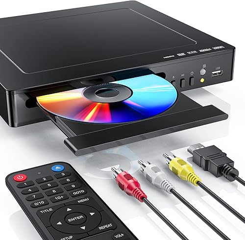 Miniatura 4 de Paquete de reproductores de DVD para TV con cable HDMI 4K UHD - 10 pies