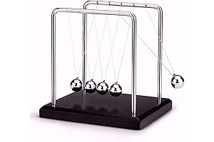 Newton's Cradle - Modern Physics Science Office Desk Decoration Demonstrating Newton's Laws