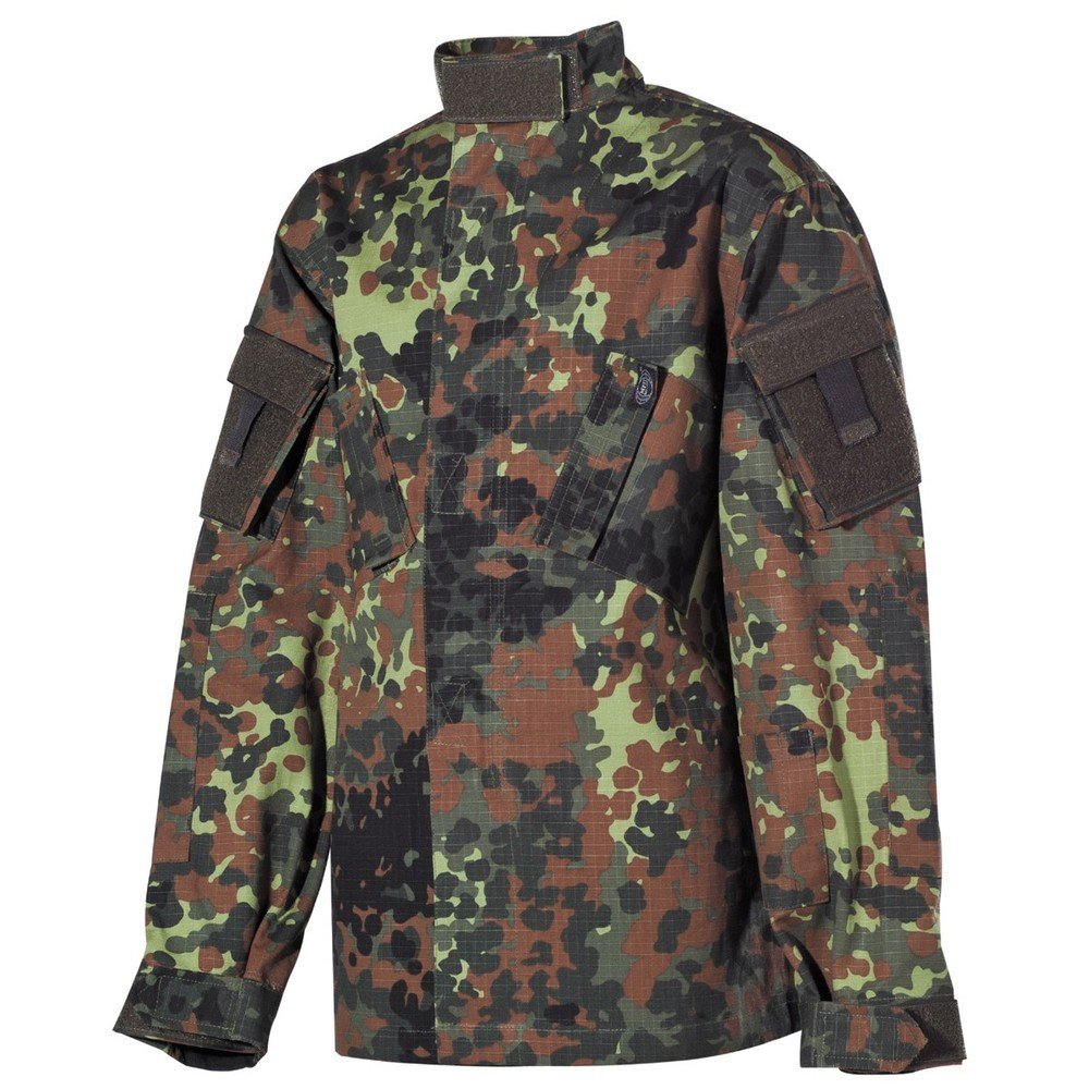MFH Træningsdragt-17213v dres treningowy dla chłopców Flecktarn, 176 EU