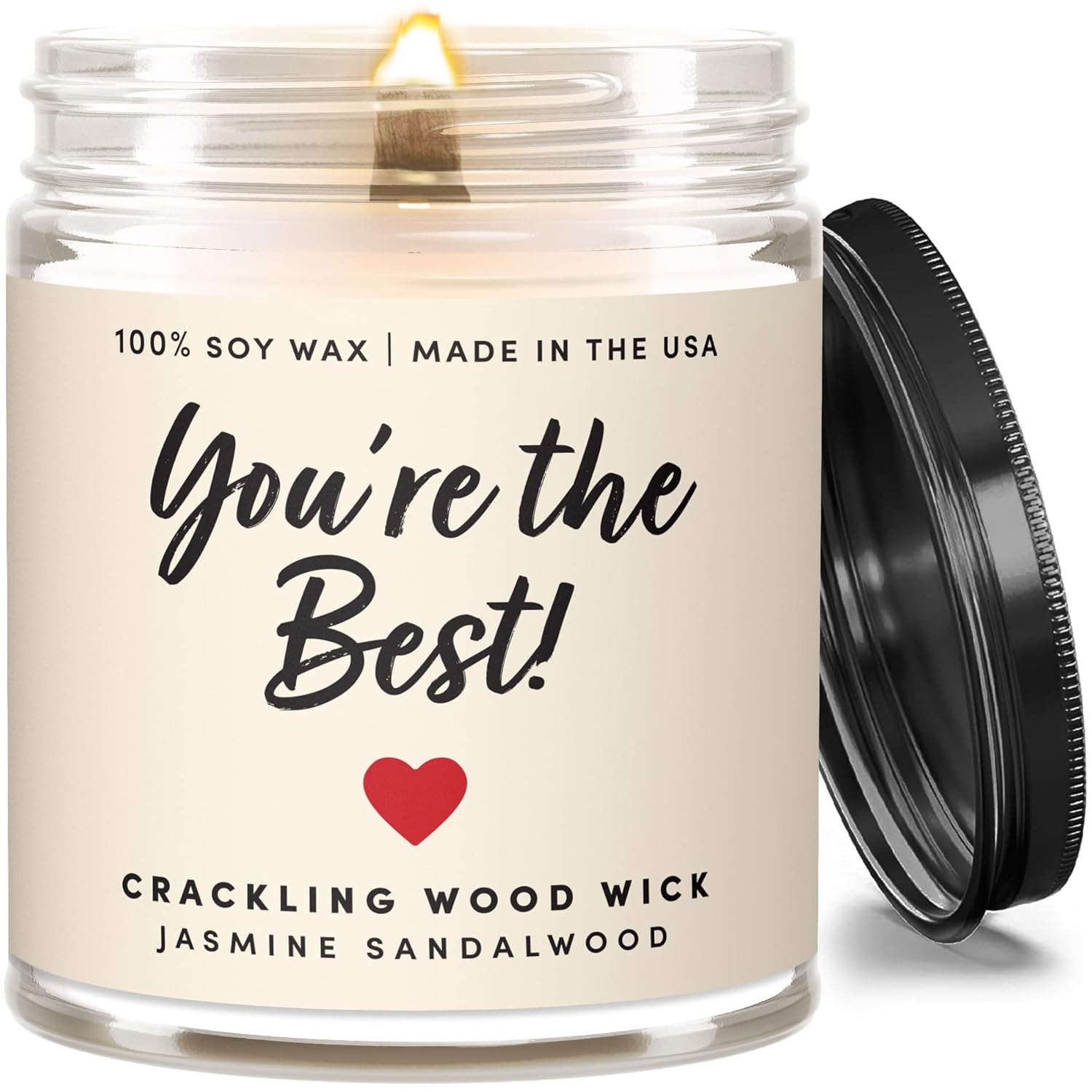 WAX & WIT Best Friend Candle, Candles Gifts for Women