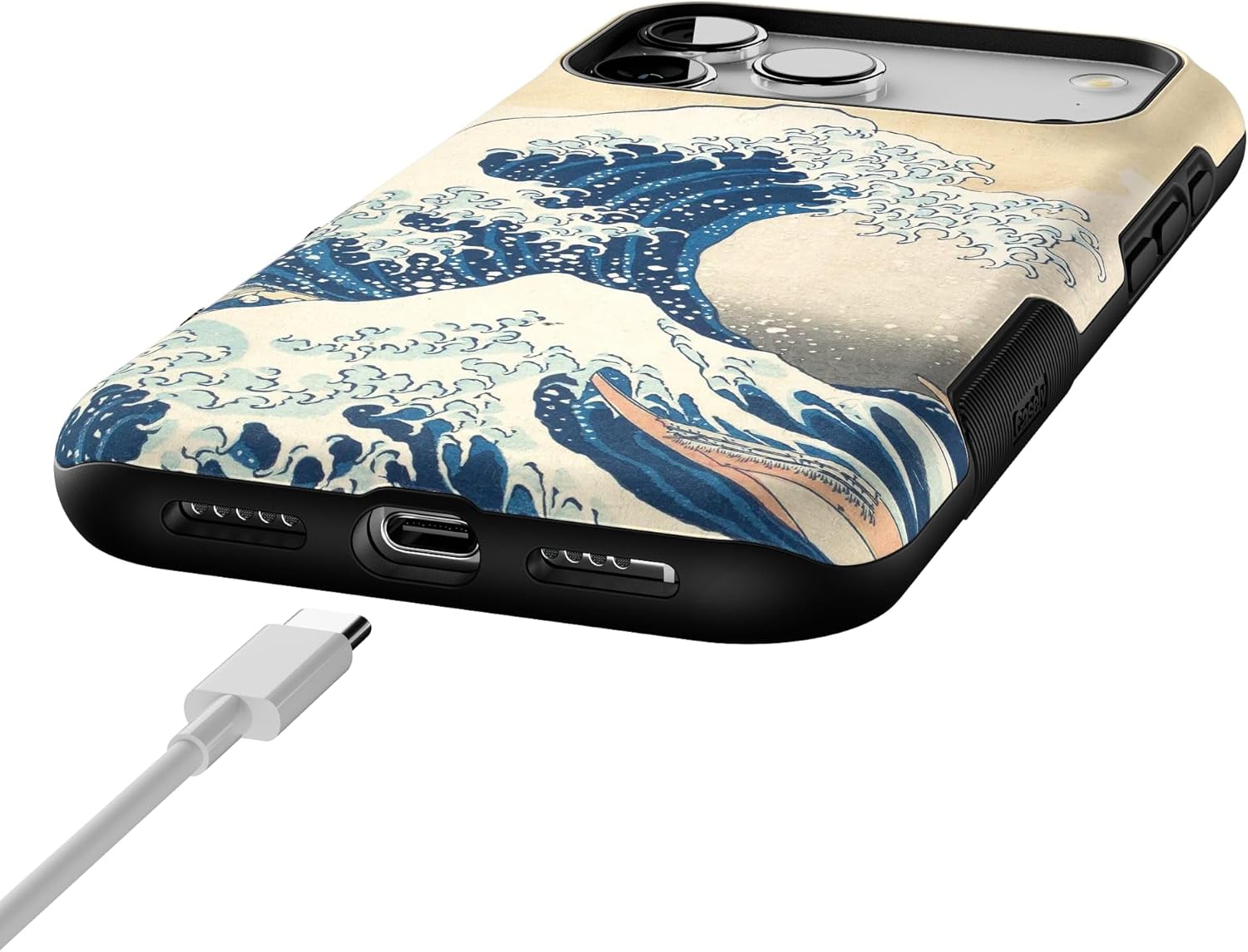 Casely iPhone 17 Pro Max Case | The Great Wave | The Met Museum | Bold Protective Design | Compatible with MagSafe