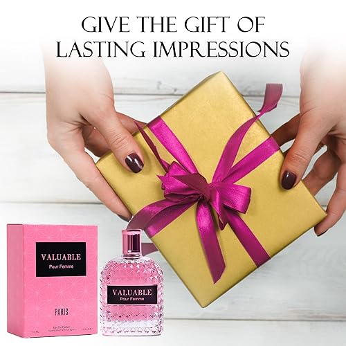 Miniatura 7 de Valentine Pink&Valuable Perfume Set for Women - Floral Fragrance Gift Set with Floral Fruity Scent 3.4 Fl Oz Each Eau De Pafume for Office Wear