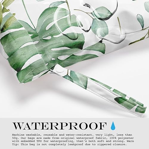 Miniatura 6 de zcyxuuw 2 bolsas húmedas, bolsa húmeda para traje de baño, viajes, playa, piscina, pañales, ropa sucia de yoga, gimnasio, artículos de tocador,