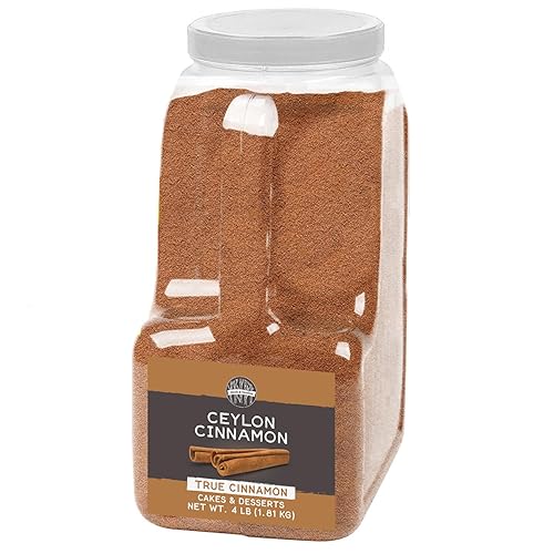 Birch & Meadow Canela de Ceilán, 4 libras, canela verdadera, especias molidas