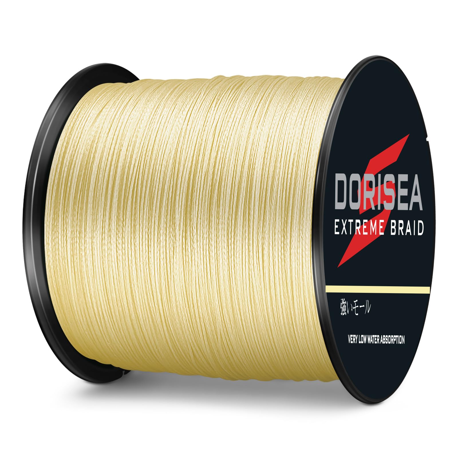 Dorisea Extreme Braid 100% Pe Braided Fishing Line 328Yards 6-300Lb Test (Yellow, 20lb/0.20mm) - Image 3