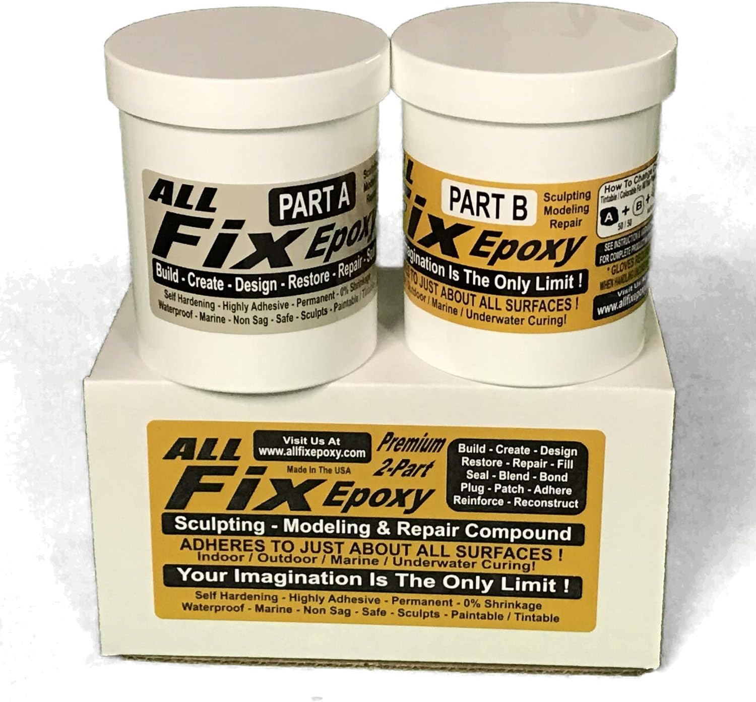 Pool & Marine Underwater Epoxy Moldable Putty (Large (48 oz.))