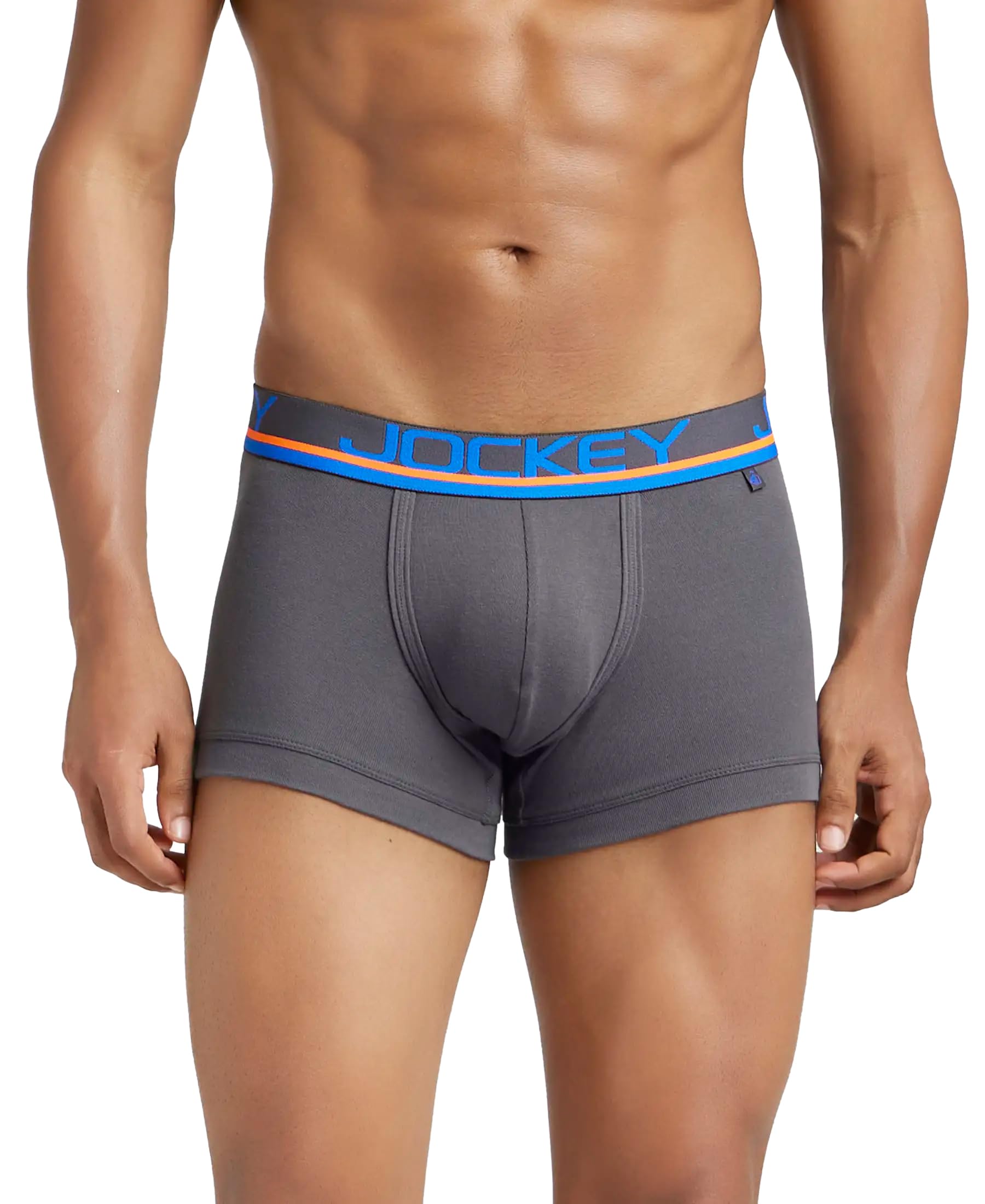 jockey FP03 Men's Super Combed Cotton Rib Solid Trunk with Ultrasoft Waistband-picture-53