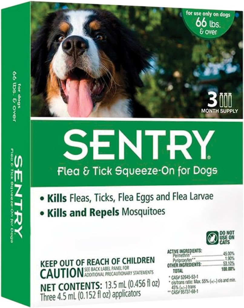 Sentry Flea And Tick Drops Tick And Mosquito For Dogs & Puppies