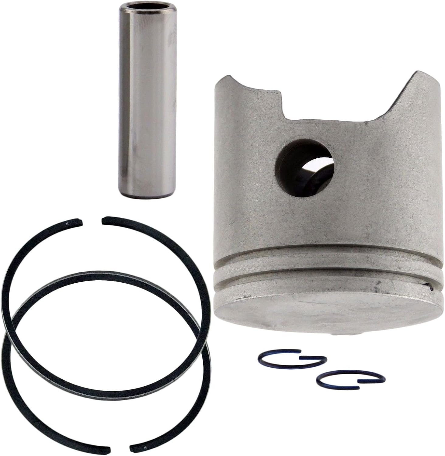 6E7-11631-00 Piston Kit Replacement for Yamaha 9.9HP 15HP 2-Stroke Outboard 1985-2002