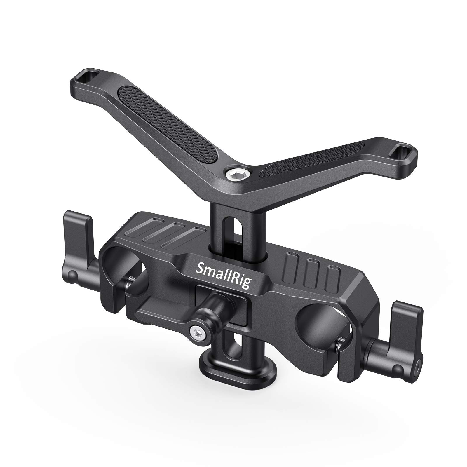 (Nueva VERSIÓN) SMALLRIG LWS 15mm Lens Support Soporte Lente Compatible con Lente de 50mm a 140mm de Diámetro para Lente Larga - BSL2680