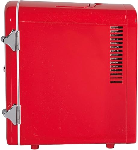 Miniatura 5 de Frigidaire 6-Can or 4L Mini Personal Retro Fridge Cooler Includes 110V AC Power Cord & 12V DC Car Adapter EFMIS229-RED