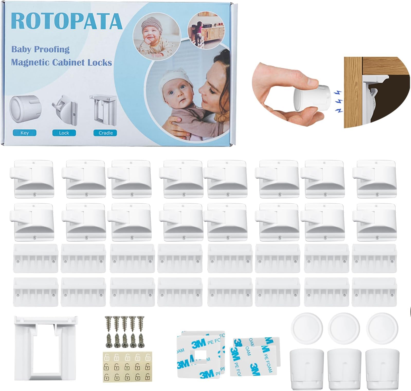 Baby Proofing Locks, Child Proof Safety Latches for