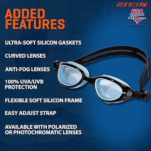 Miniatura 3 de ZONE3 Gafas de natación Attack
