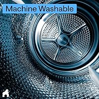 Vista 8 de Gorilla Grip - Alfombrilla de ducha patentada, 21 x 21 pulgadas, lavable, cuadrada, para ducha con agujeros de drenaje, ventosas.