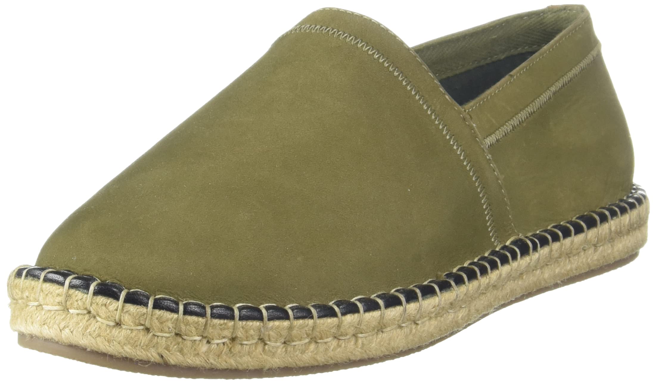 Hush Puppies Mens Espadrille Nubuck Olive Green Sneaker - 9 UK (8537021) (B09XDHTJB4) Amazon Price History, Amazon Price Tracker