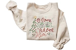 Adore Him Christmas Nativity Sweater