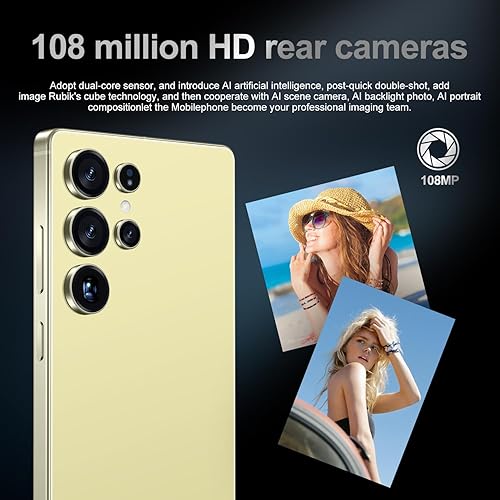 Miniatura 4 de MMY I25 Ultra 5G Teléfono inteligente desbloqueado, 16GB+512GB Teléfono celular completo para Android 14, 6.99" Teléfono celular desbloqueado,