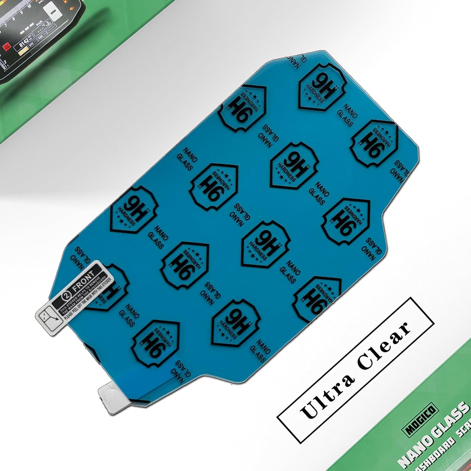 Motorcycle Accessories Nano Glass Dashboard Screen Protector Kit for BMW F800GS F900GS R1300GS Adventure 2024+ / F900R F900XR 2020+ / F750GS F850GS C400GT 2018+ (2x Ultra Clear & 2x Anti Glare)