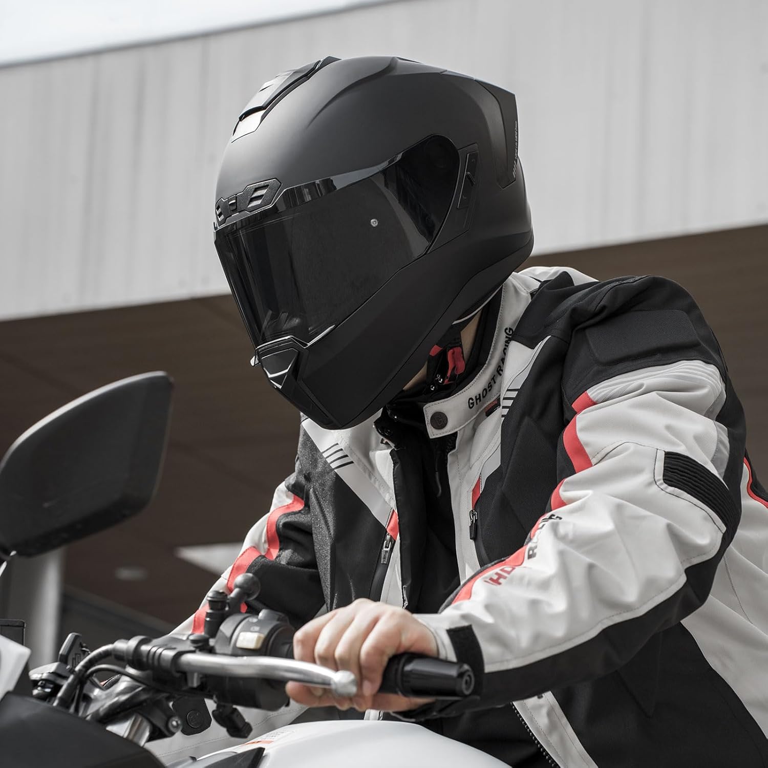 Motorcycle Helmets Dual Visor Full Face Helmet for Adults Youth Men & Women,ECE and DOT Approved Motorbike Street Bike Racing Helmet with Tinted Visor