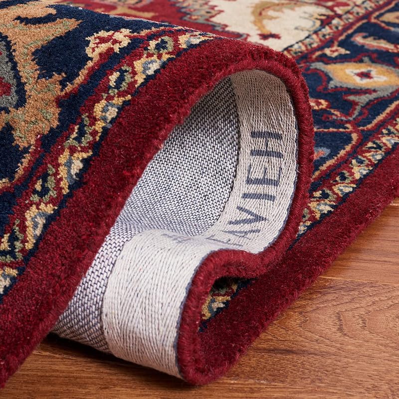 Image of Embossed Handmade GH Wool Thick Geometrical Carpet is a Stylish and Practical Addition to Any Living Room 10X13