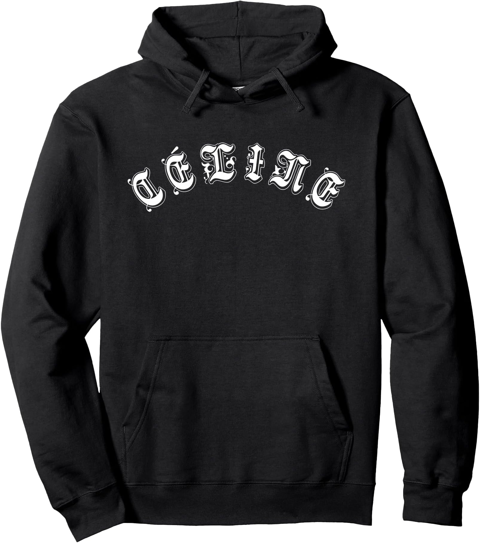 Céline Hello My Name Is Name Tag First Name Pullover Hoodie