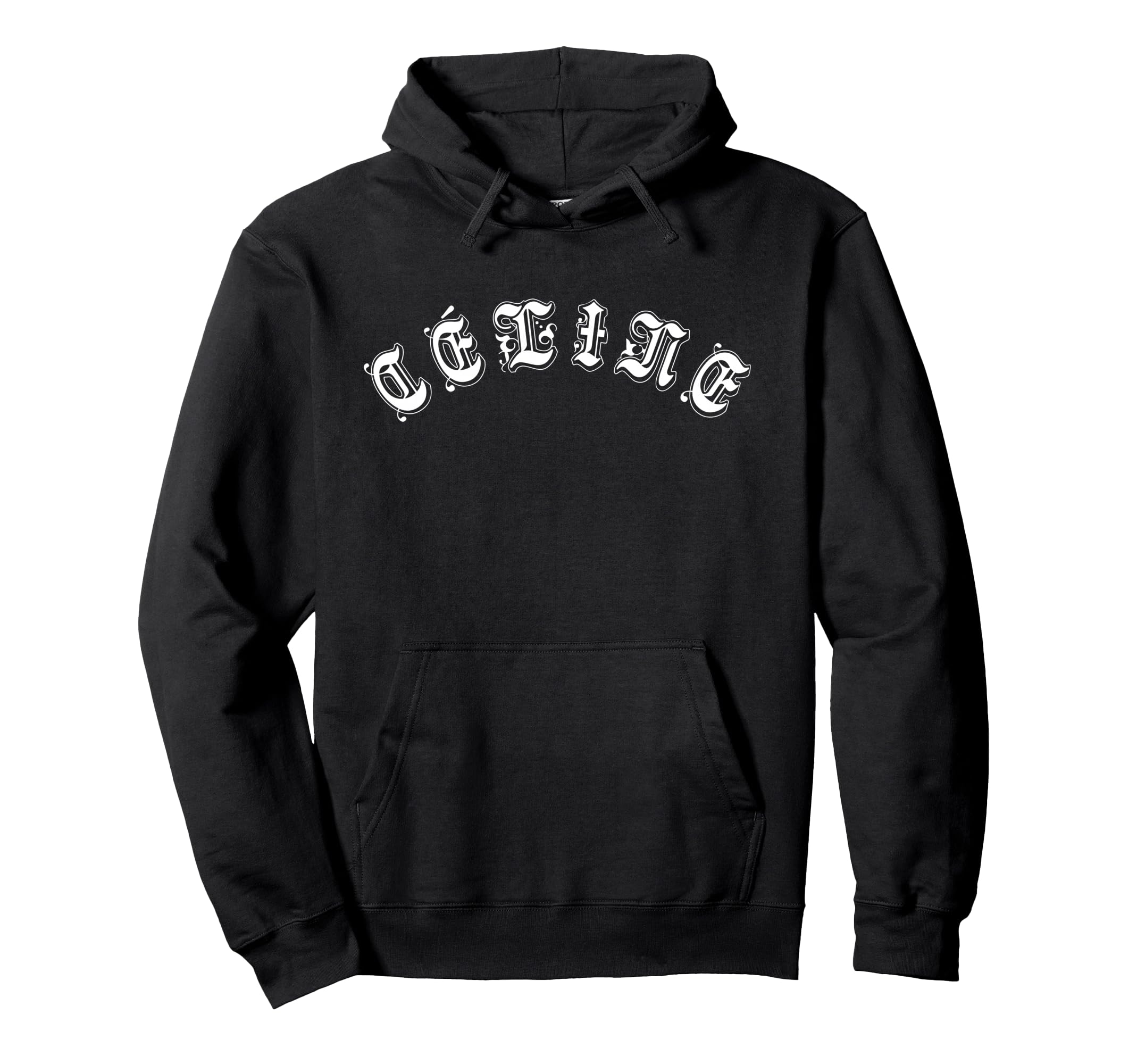 Céline Hello My Name Is Name Tag First Name Pullover Hoodie