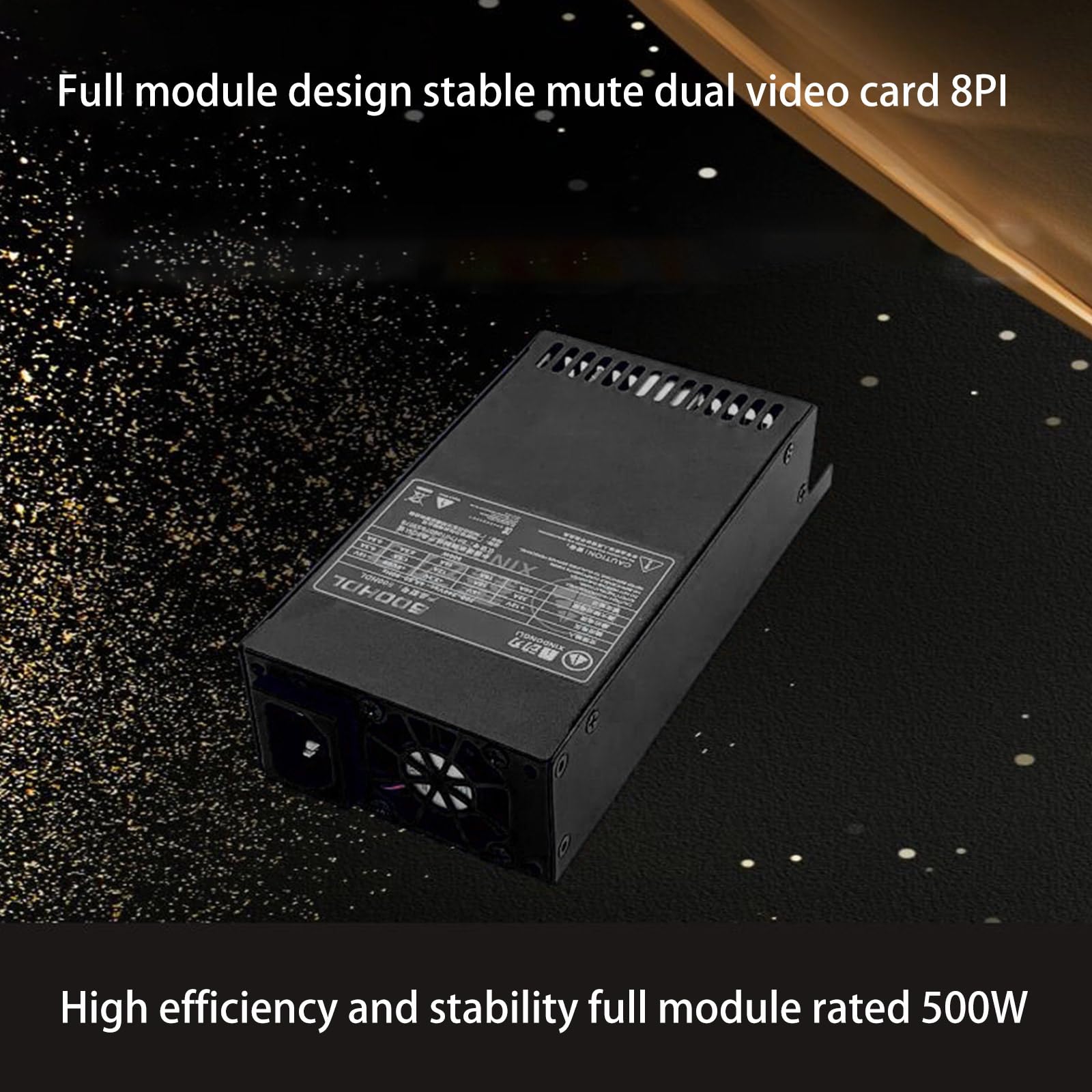 500W MINI 1U ITX Mini PC Netzteil Vollmodulares 1U Netzteil für 110V Server Mini Pose 110V Server Netzteil 500W Kleines 1U Mehrkanal-Netzteil